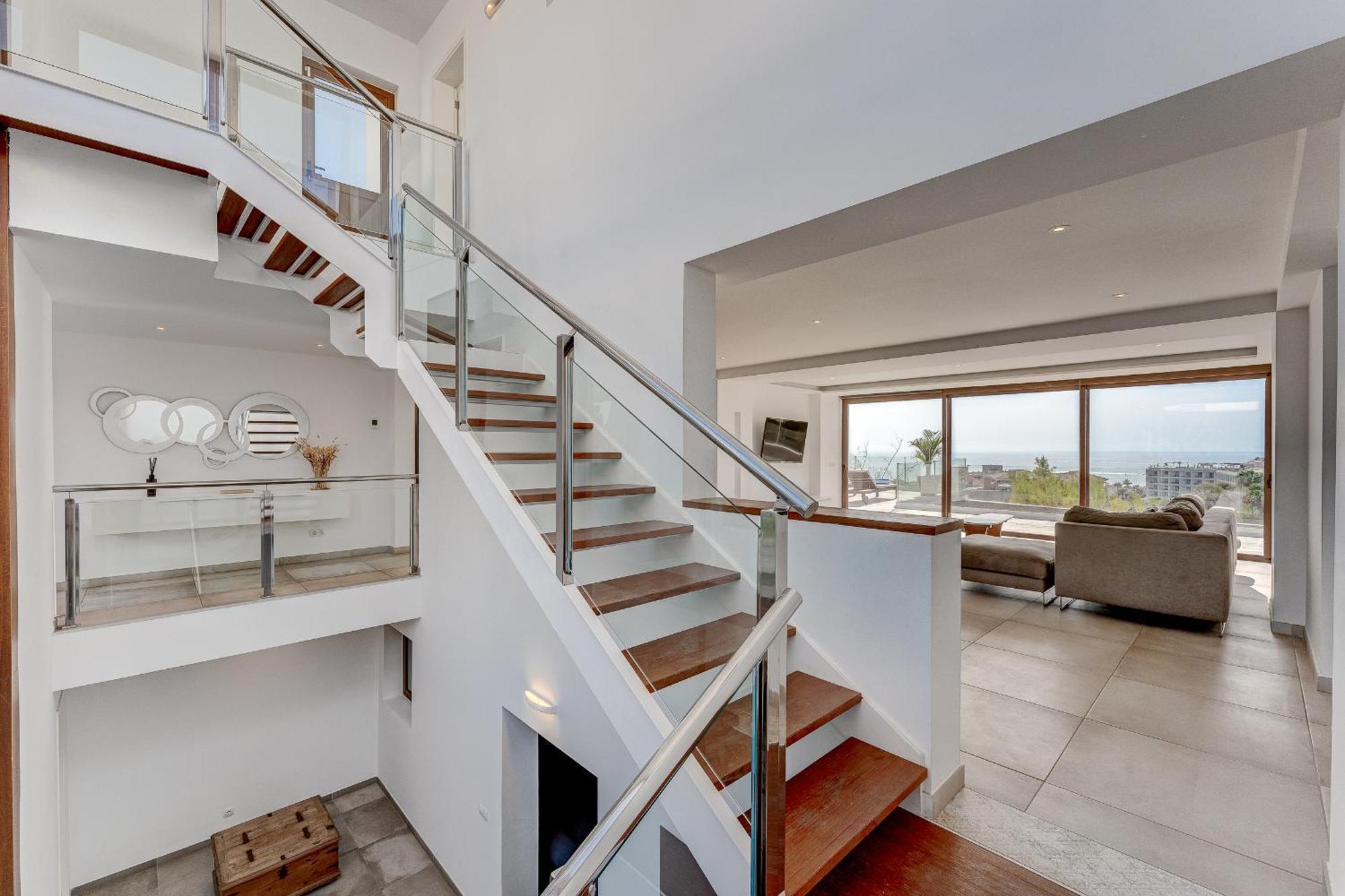 Fabulous Contemporary 5 Bedroom Villa With Private Heated Pool, Sleeps Max 13 Callao Salvaje Exterior foto